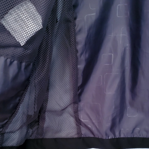 Elevate sports grey hooded Ansel Windbreaker jacket - size L - Picture 2 of 3